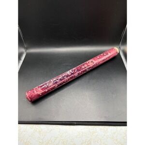 Artisan Crafted Pottery‎ Incense Burner Holder Purple Swirl Glaze Decor